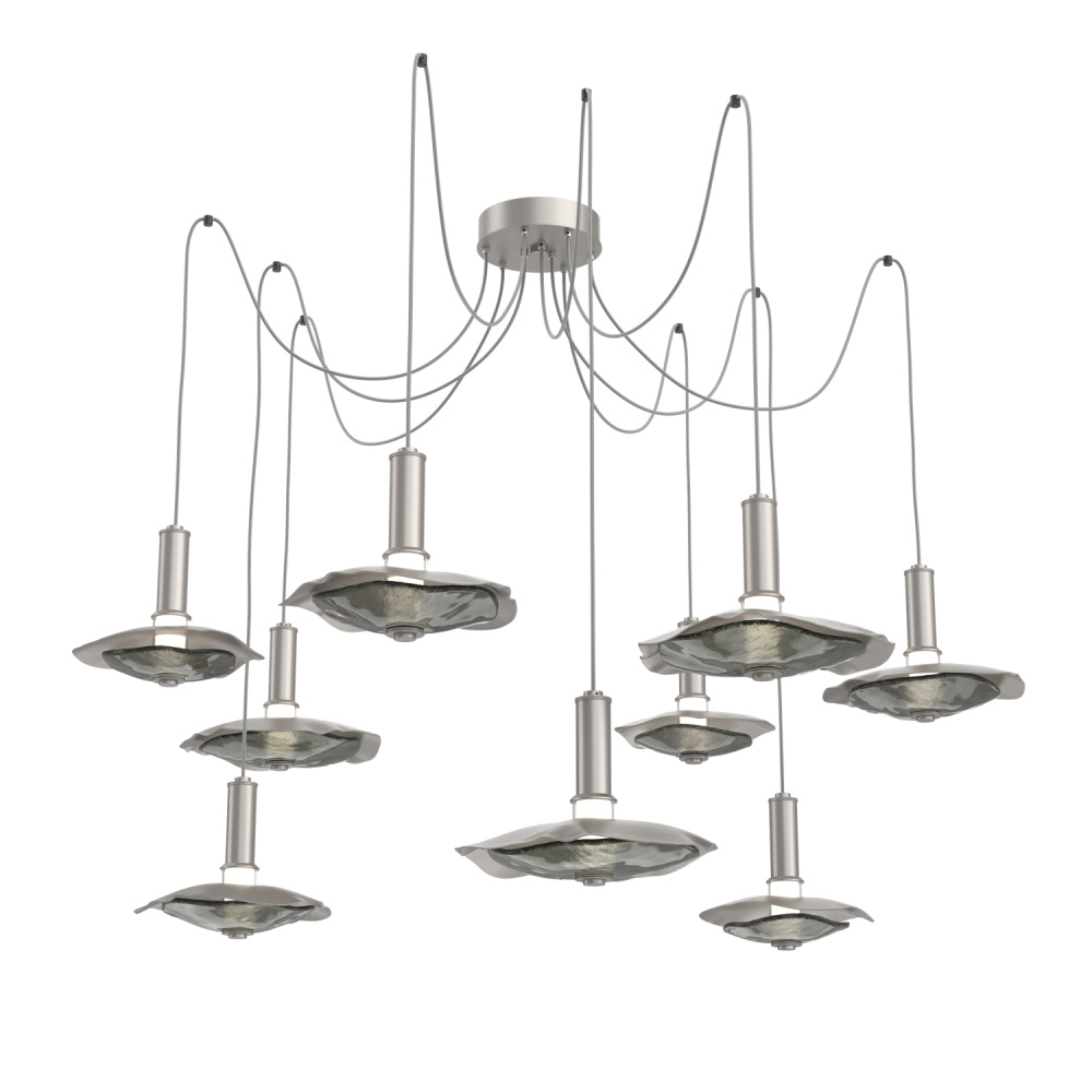 Cumulus Round 9pc Swag Multi-Pendant Chandelier