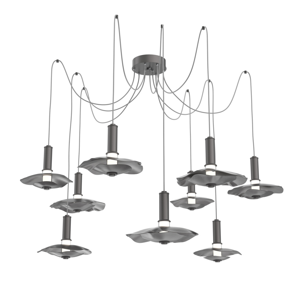 Cumulus Round 9pc Swag Multi-Pendant Chandelier