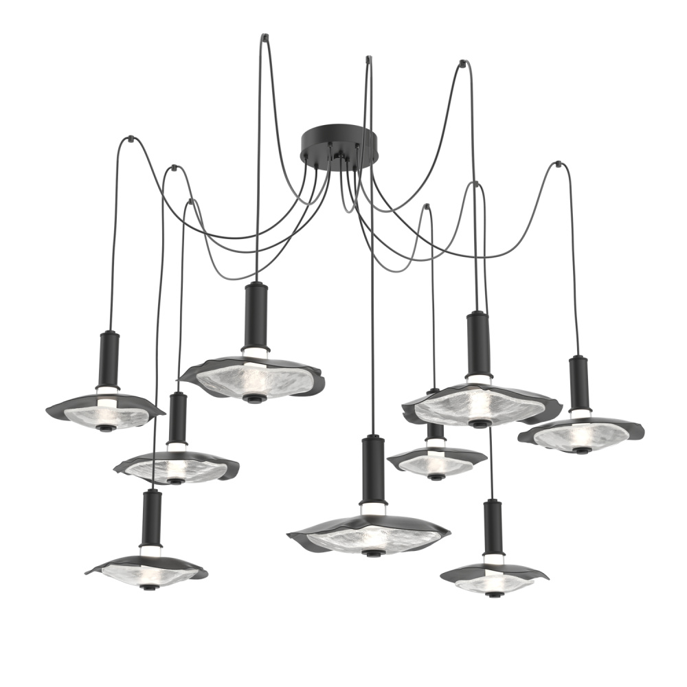 Cumulus Round 9pc Swag Multi-Pendant Chandelier