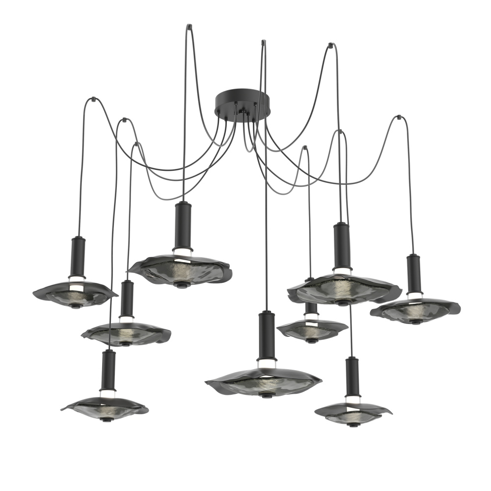 Cumulus Round 9pc Swag Multi-Pendant Chandelier