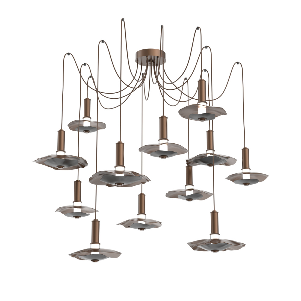 Cumulus Round 12pc Swag Multi-Pendant Chandelier
