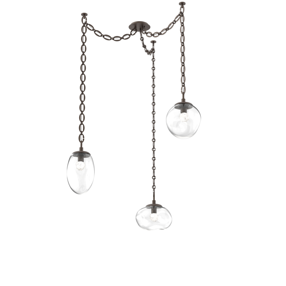 Cosmos LED Multi Light Pendant Flat Bronze