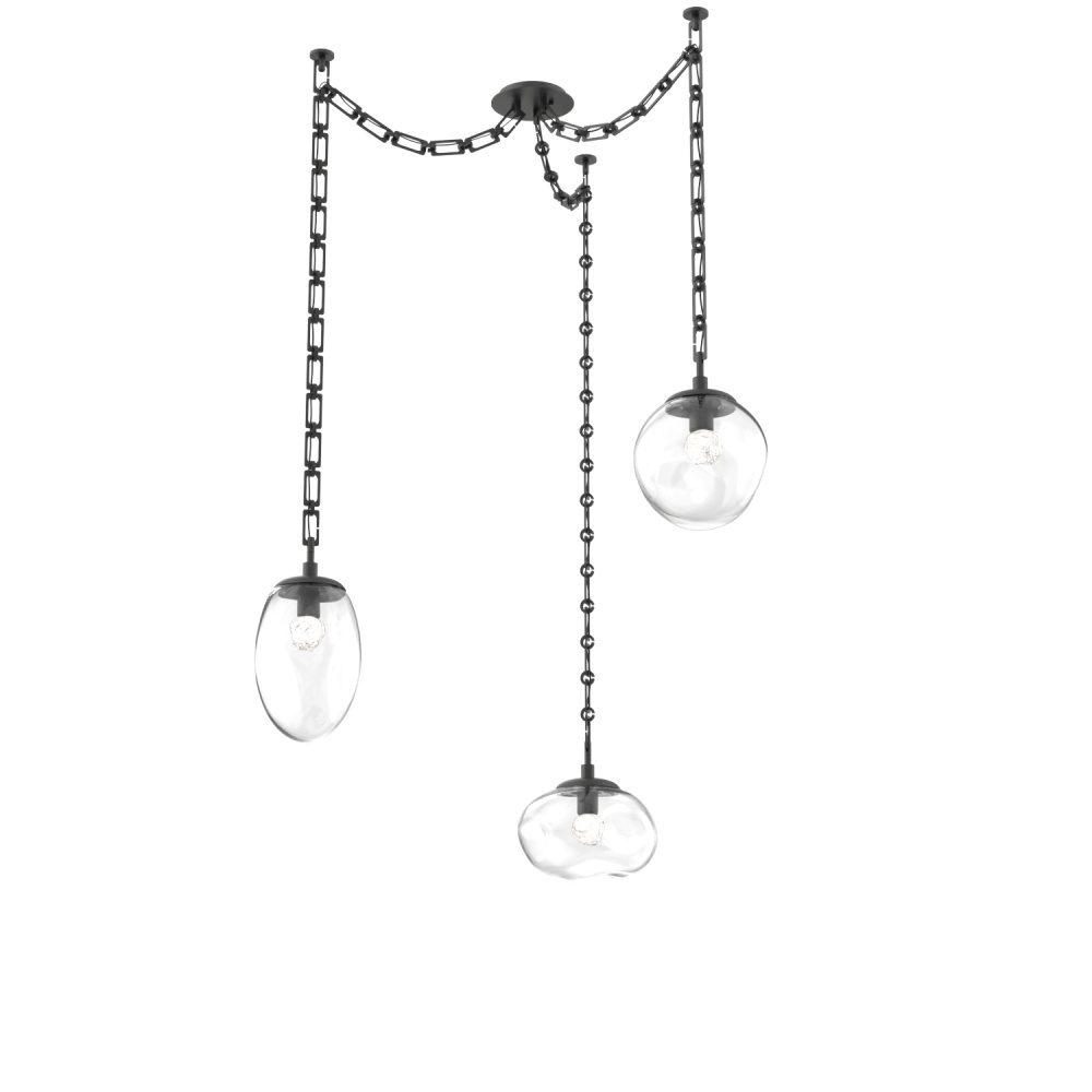 Cosmos LED Multi Light Pendant Matte Black