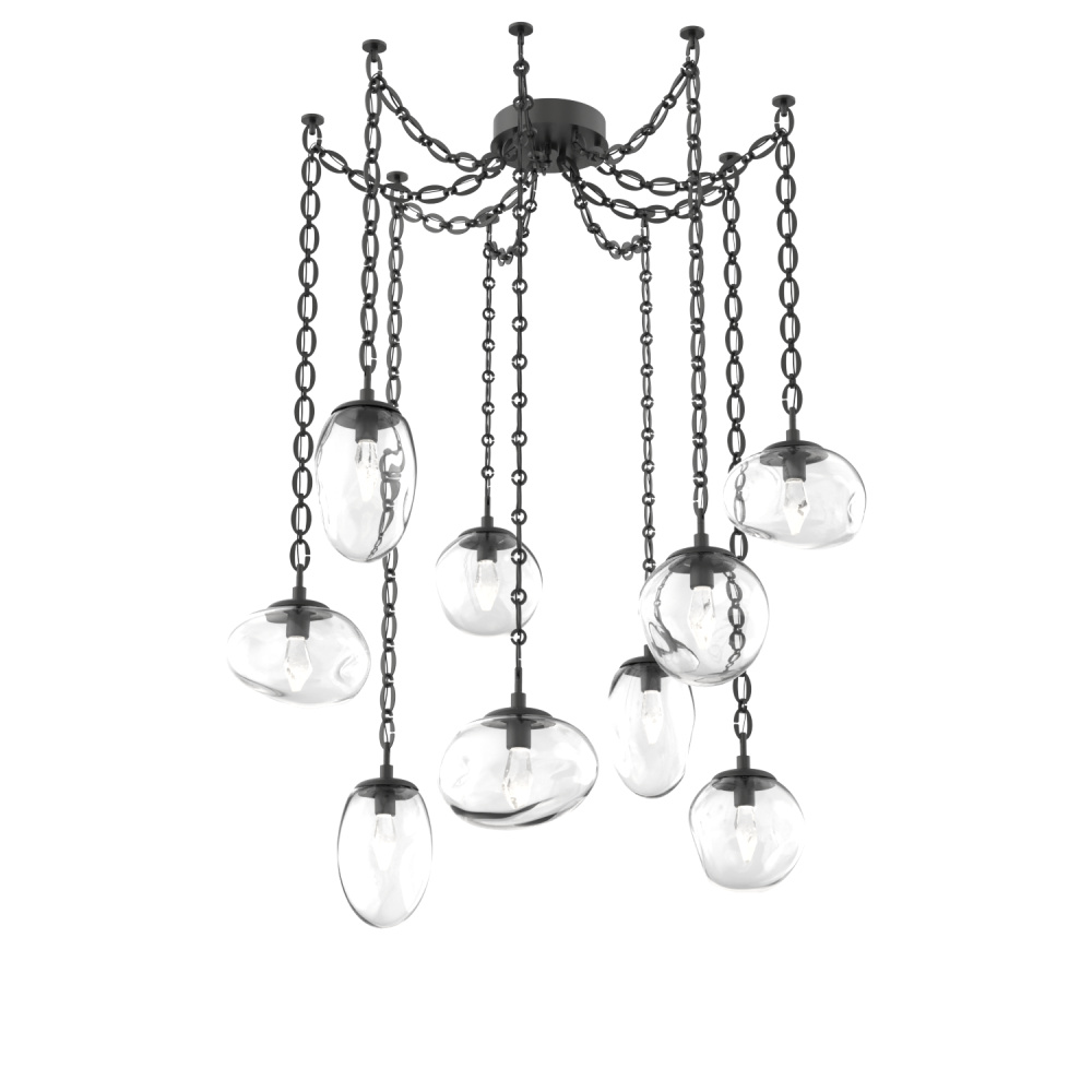 Cosmos LED Multi Light Pendant Matte Black