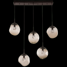 Hammerton PLB0066-09-FB-ZB-C01-L1 - Aster Linear 9pc Multi-Pendant (LED)