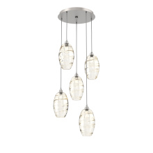Hammerton CHB0035-05-BS-OA-C01-E2 - Ellisse Round 5pc Multi-Pendant