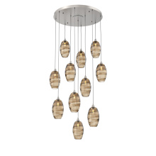 Hammerton CHB0035-11-BS-OB-C01-E2 - Ellisse Round 11pc Multi-Pendant