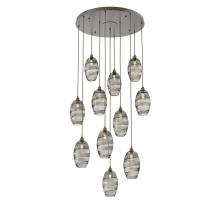 Hammerton CHB0035-11-FB-OS-C01-E2 - Ellisse Round 11pc Multi-Pendant