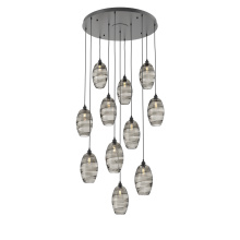 Hammerton CHB0035-11-MB-OS-C01-E2 - Ellisse Round 11pc Multi-Pendant