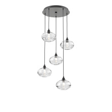 Hammerton CHB0036-05-MB-OC-C01-E2 - Coppa Round 5pc Multi-Pendant