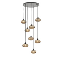 Hammerton CHB0036-08-MB-OB-C01-E2 - Coppa Round 8pc Multi-Pendant