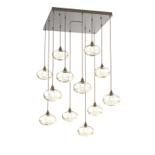 Hammerton CHB0036-12-FB-OA-C01-E2 - Coppa Square 12pc Multi-Pendant