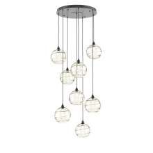 Hammerton CHB0047-08-MB-OA-C01-E2 - Terra Round 8pc Multi-Pendant