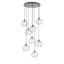 Hammerton CHB0047-08-MB-OC-C01-E2 - Terra Round 8pc Multi-Pendant