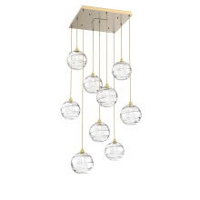 Hammerton CHB0047-09-GB-OC-C01-E2 - Terra Square 9pc Multi-Pendant