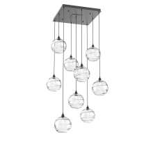 Hammerton CHB0047-09-MB-OC-C01-E2 - Terra Square 9pc Multi-Pendant
