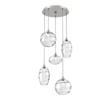 Hammerton CHB0048-05-BS-OC-C01-E2 - Misto Round 5pc Multi-Pendant