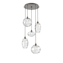 Hammerton CHB0048-05-FB-OC-C01-E2 - Misto Round 5pc Multi-Pendant