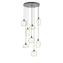 Hammerton CHB0048-08-MB-OA-C01-E2 - Misto Round 8pc Multi-Pendant