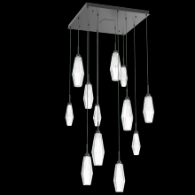 Hammerton CHB0049-12-MB-RC-C01-L1 - Aalto Square 12pc Multi-Pendant