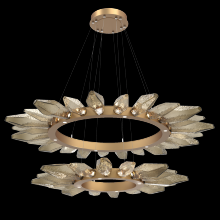 Hammerton CHB0050-2T-NB-CB-CA1-L3 - Rock Crystal Two-Tier Radial Ring