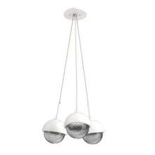 Hammerton CHB0093-0E-WI-S-C01-L1-MS - Cabochon Multi Light Pendant Single Port Canopy Salt White