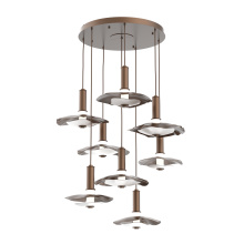 Hammerton CHB0099-08-BB-00-C01-L3-WI - Cumulus Round 8pc Multi-Pendant