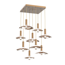 Hammerton CHB0099-09-NB-00-C01-L3-WI - Cumulus Square 9pc Multi-Pendant