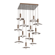 Hammerton CHB0099-12-BB-00-C01-L3-WI - Cumulus Square 12pc Multi-Pendant