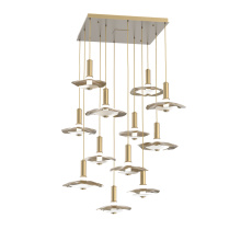 Hammerton CHB0099-12-GB-00-C01-L3-WI - Cumulus Square 12pc Multi-Pendant