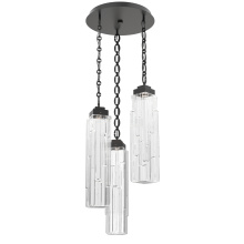 Hammerton CNB0056-03-MB-LC-CH2-L3 - Ledgestone Round 3pc Multi-Pendant with Chain