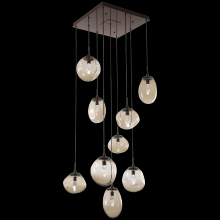 Hammerton CHB0069-09-BB-FC-C01-L1 - Cosmos Square 9pc Multi-Pendant