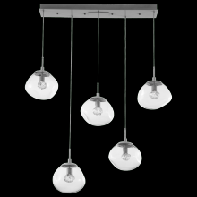 Hammerton PLB0068-05-GB-FB-C01-L1 - Nova Linear 5pc Multi-Pendant (LED)