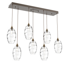 Hammerton PLB0035-07-FB-OC-C01-E2 - Ellisse Linear 7pc Multi-Pendant