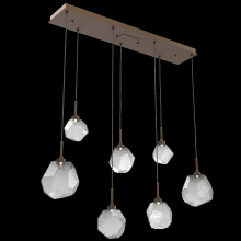 Hammerton PLB0039-07-FB-S-C01-L1 - Gem Linear 7pc Multi-Pendant