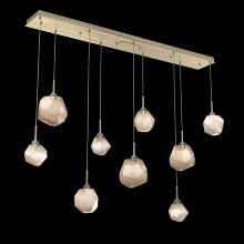 Hammerton PLB0039-09-HB-B-C01-L1 - Gem Linear 9pc Multi-Pendant