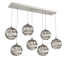 Hammerton PLB0047-07-BS-OS-C01-E2 - Terra Linear 7pc Multi-Pendant