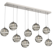 Hammerton PLB0047-09-BS-OS-C01-E2 - Terra Linear 9pc Multi-Pendant
