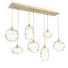 Hammerton PLB0048-07-GB-OA-C01-E2 - Misto Linear 7pc Multi-Pendant