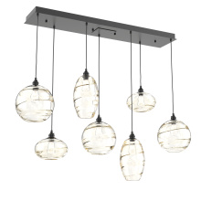Hammerton PLB0048-07-MB-OA-C01-E2 - Misto Linear 7pc Multi-Pendant