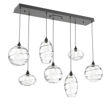 Hammerton PLB0048-07-MB-OC-C01-E2 - Misto Linear 7pc Multi-Pendant