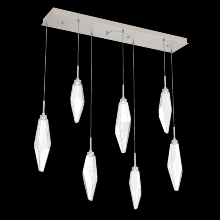 Hammerton PLB0050-07-BS-CC-C01-L1 - Rock Crystal Linear 7pc Multi-Pendant