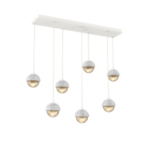 Hammerton PLB0093-07-WI-A-C01-L1-WM - Cabochon Linear 7pc Multi-Pendant