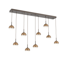 Hammerton PLB0093-09-FB-WL-C01-L3-NB - Cabochon Linear 9pc Multi-Pendant