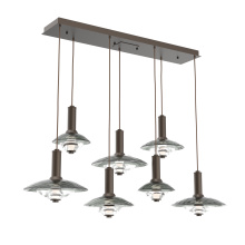 Hammerton PLB0098-07-FB-SG-C01-L3 - Cirrus Linear 7pc Multi-Pendant