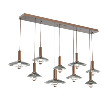 Hammerton PLB0098-09-BB-SG-C01-L3 - Cirrus Linear 9pc Multi-Pendant