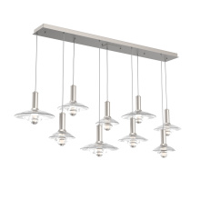 Hammerton PLB0098-09-BS-CG-C01-L3 - Cirrus Linear 9pc Multi-Pendant