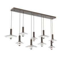 Hammerton PLB0098-09-FB-CG-C01-L3 - Cirrus Linear 9pc Multi-Pendant