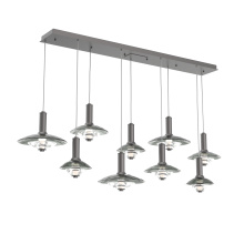 Hammerton PLB0098-09-GP-SG-C01-L3 - Cirrus Linear 9pc Multi-Pendant