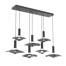 Hammerton PLB0099-07-MB-00-C01-L3-BI - Cumulus Linear 7pc Multi-Pendant
